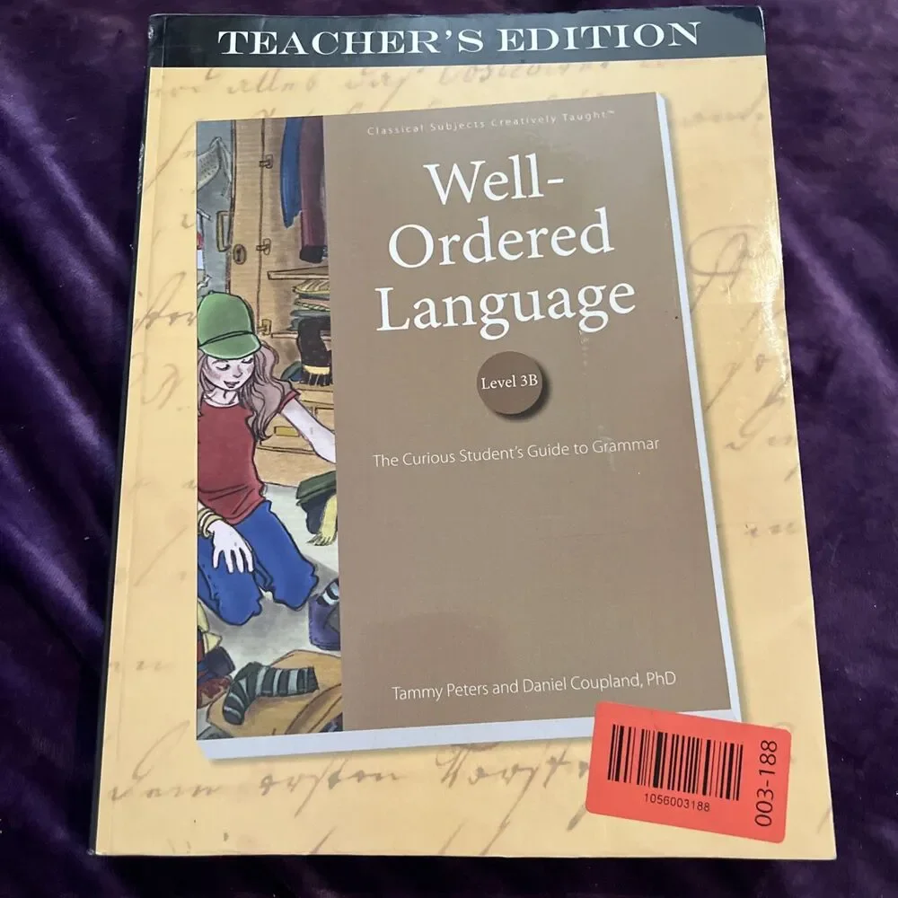 Well-Ordered Language Level 3B (Teacher’s Edition Only)
